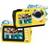 Easypix W3048 Edge 48MP Dual Screen Waterproof Camera - Yellow
