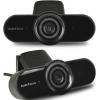 Auto Focus VS18 8MP USB 2.0 Webcam With Built-in Microphone - Black