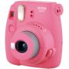 Fujifilm Instax Mini 9 Instant Camera With 10 Pack Mini Film - Flamingo Pink