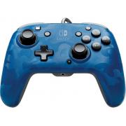 Wholesale Blue Camo Faceoff Deluxe Audio Wired Controller For Nintendo Switch