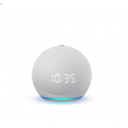 Wholesale Amazon Echo Dot (4th Generation, Glacier White, With Clock &