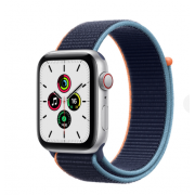 Wholesale Apple Watch SE 44mm LTE (MYEN2, Silver Aluminium Navy Sport 