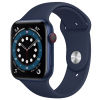 Apple Watch Series 6 44mm LTE (M07J3, Blue Aluminium Deep Na
