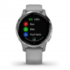 Garmin Vivoactive 4S (Powder Gray/Silver, 0100217209, SEA)