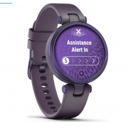 Wholesale Garmin Lily  Sport Watch (Midnight/Deep Orchid Silicone)