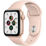 Wholesale Apple MYDN2LL_A SE GPS 40mm Pink Band Smart Sport Watch With Gold Aluminum Case