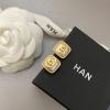 Chanel Helix Hoop Earrings,Chanel Rose Gold Hoops