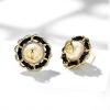 Chanel Gold Plated Hoop Earrings