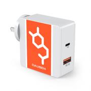 Wholesale 48W Dual-Port Wall Charger, 48 Watt PD + QC3.0(AU)