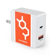 Wholesale 48W Dual-Port Wall Charger, 48 Watt PD + QC3.0(US)