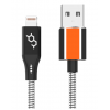 Stainless Steel MFi Lightning Charging Cable