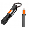 Rubber Key-Ring Cable - Lightning