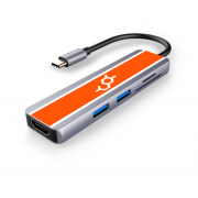 Wholesale 5-in-1 USB-C Hub ,Ultra HD 4K X 2K