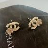 Chanel Small Thick Gold Hoop Earrings
