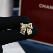 Wholesale Chanel Sterling Silver Huggie Hoop Earrings
