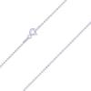 Faceted 925 Silver Ball Necklace Chain