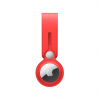 Apple AirTag Leather Loop (Red)