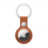 Apple AirTag Leather Key Ring (Brown)