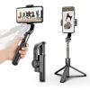 Bluetooth Smartphone Gimbal Stabilizer Selfie Stick Tripod