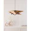 Wood Pendant Light Mineral Black Edition