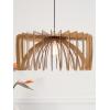 Wood Pendant Light Umbrella