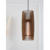 Wood Pendant Light Torch