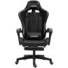 Herzberg HG-8080 Racing Car Style Ergonomic Gaming Chair - Black