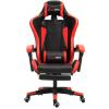 Herzberg HG-8080 Racing Car Style Ergonomic Gaming Chair - Black And Red