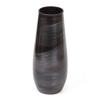 Purple Table Glass Vase For Flowers, Height Is 26 Cm