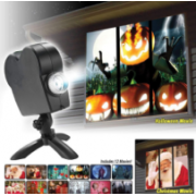 Wholesale Christmas Halloween Laser Projector 12 Movies Disco Light Mi