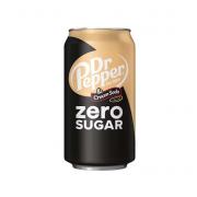 Wholesale Dr Pepper Cream Soda Zero Can 355ml