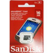 Wholesale SanDisk MicroSDHC Memory Card 16 GB SDSDQM-016G