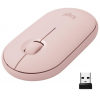 Logitech M350 Pebble Mouse (Rose, 910-005601, English Box)