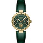 Wholesale Versus Versace Sertie N Multifunction Green Gold Ladies Watch - VSPOS2221