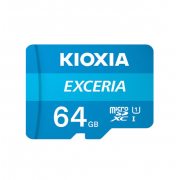 Wholesale Kioxia Exceria MicroSD With Adaptor (64GB, LMEX1L0128GC2)