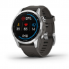 Garmin Fenix 7S Silver With Graphite Band (010-02539-01, AU)