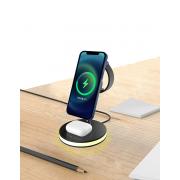 Wholesale Wireless Charging MagSafe Station With Led Light For Apple 
