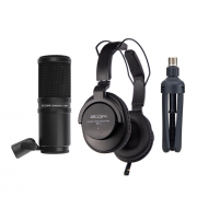 Wholesale Zoom ZDM-1 Podcast Mic Pack With Headphones, Windscreen