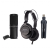 Zoom ZDM-1 Podcast Mic Pack With Headphones, Windscreen