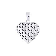 Wholesale 925 Sterling Silver Heart Star Design Pendant