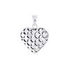 925 Sterling Silver Heart Star Design Pendant wholesale
