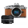 Nikon Z Fc Mirrorless Digital Camera Amber Brown With 28mm
