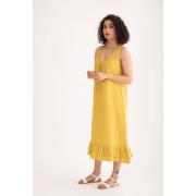 Wholesale Linen Blossom Maxi Dress