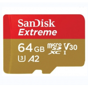 Wholesale Sandisk Extreme A2 V30 UHS-I U3 MicroSDXC (64GB, Read 160MB/