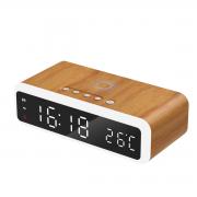 Wholesale Wireless Phone Charger With Alarm Clock For Bedside, Office