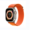 Apple Watch Ultra 49mm (MQFJ3, Titanium Case With Orange Alp