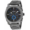 New Fossil Machine Chronograph Black Dial Men