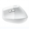 Logitech Lift Ergonomic Mouse (White, 910-006480)