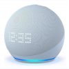Amazon Echo Dot (5th Generation, Blue) With Clock