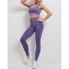 Women Seamless Active Sets Padde Bra And Designed Leggings 